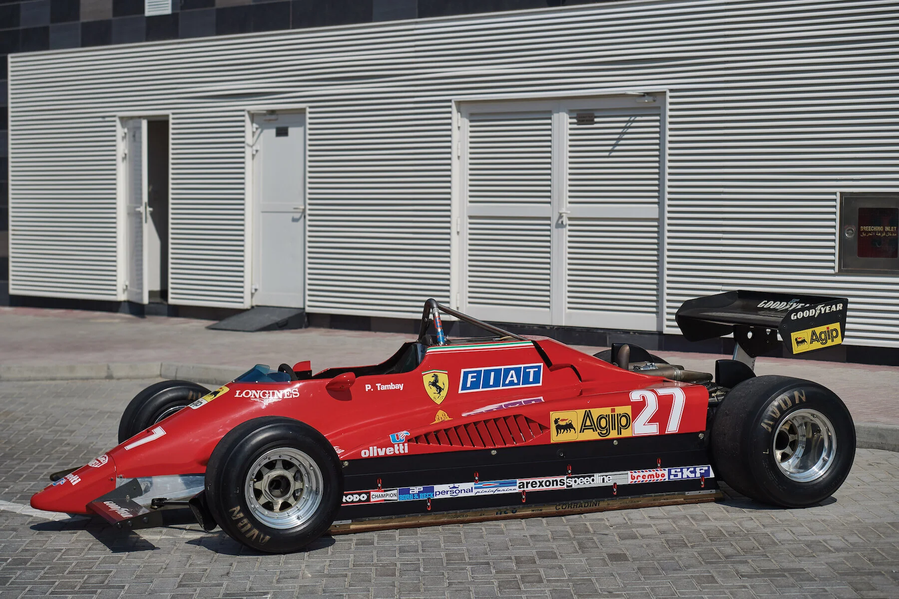 The 1982 Ferrari 126 C2 Formula 1 car